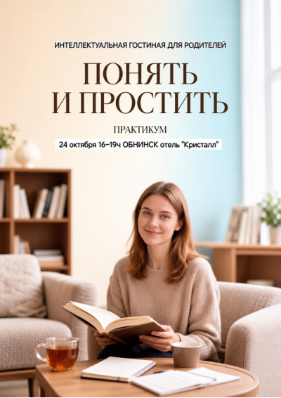 Afisha-go. Афиша мероприятий: Интеллектуальная гостиная «Понять и простить»