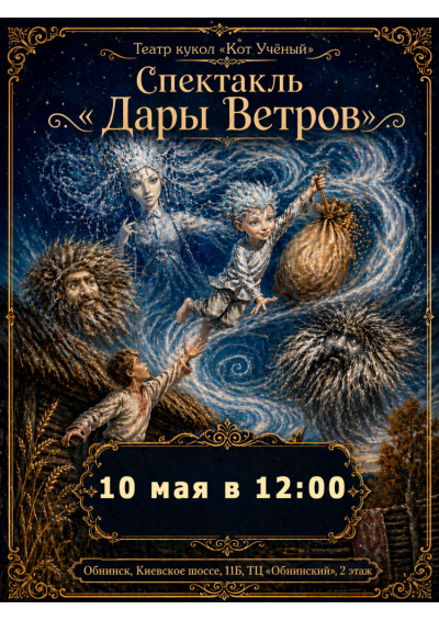 Afisha-go. Афиша мероприятий: Спектакль «Дары Ветров»