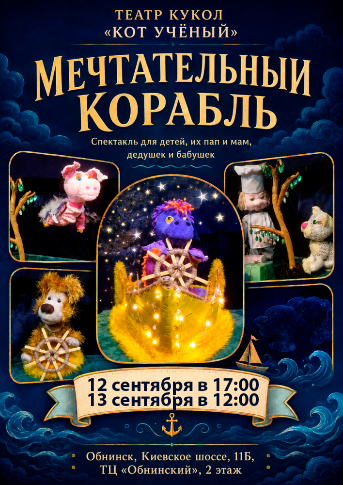 Спектакль «Мечтательный корабль»